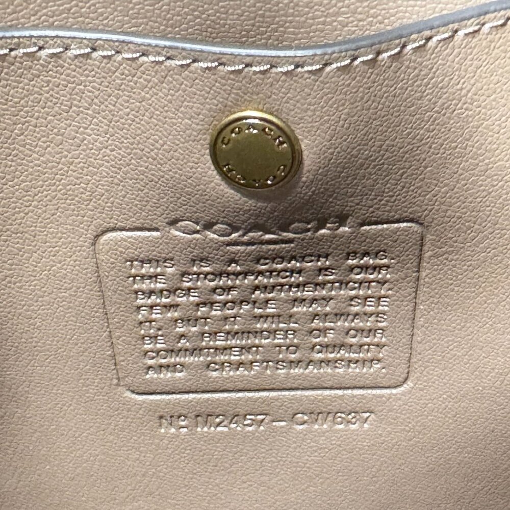 Coach Brooklyn Shoulder Bag 28 in Cedar - Picture 11 of 14